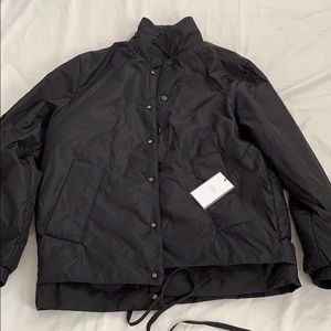STAMPD Black Windbreak Coaches Jacket Size SM